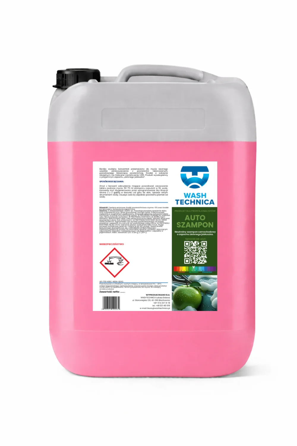 AUTO SZAMPON — materiał produktowy Wash Technica