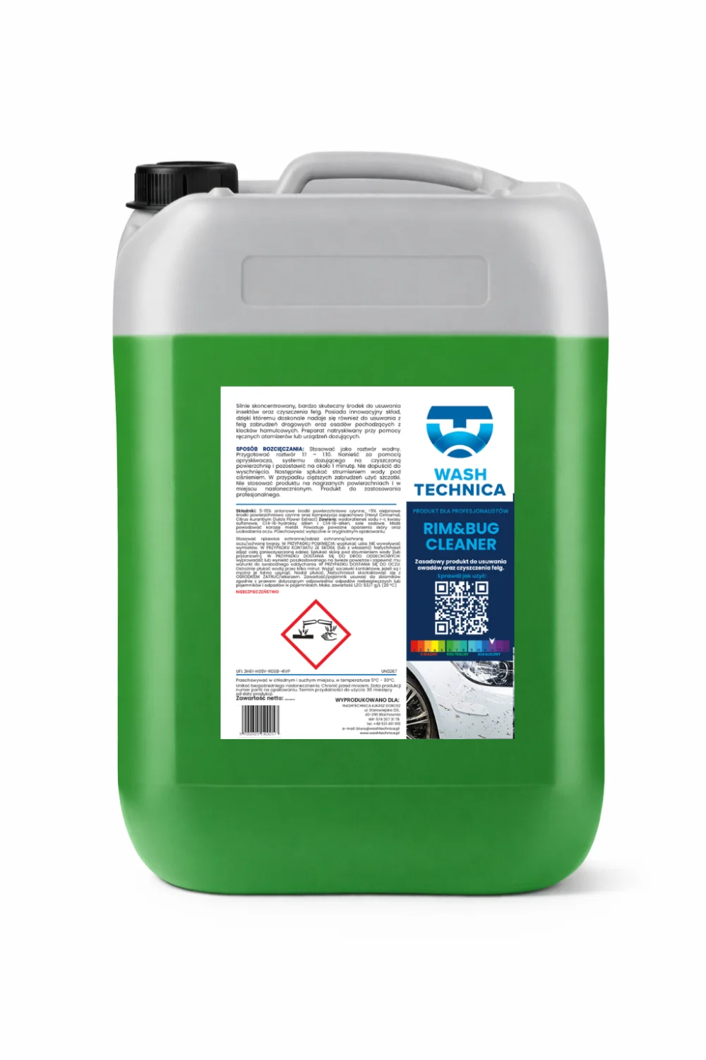 RIM&BUG CLEANER — materiał produktowy Wash Technica