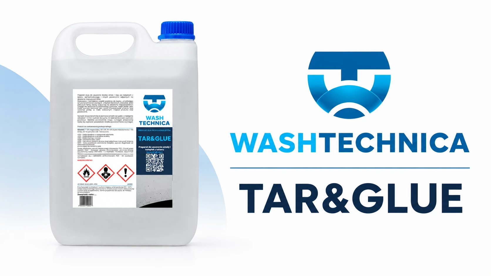 WT Tar&Glue — materiał produktowy Wash Technica